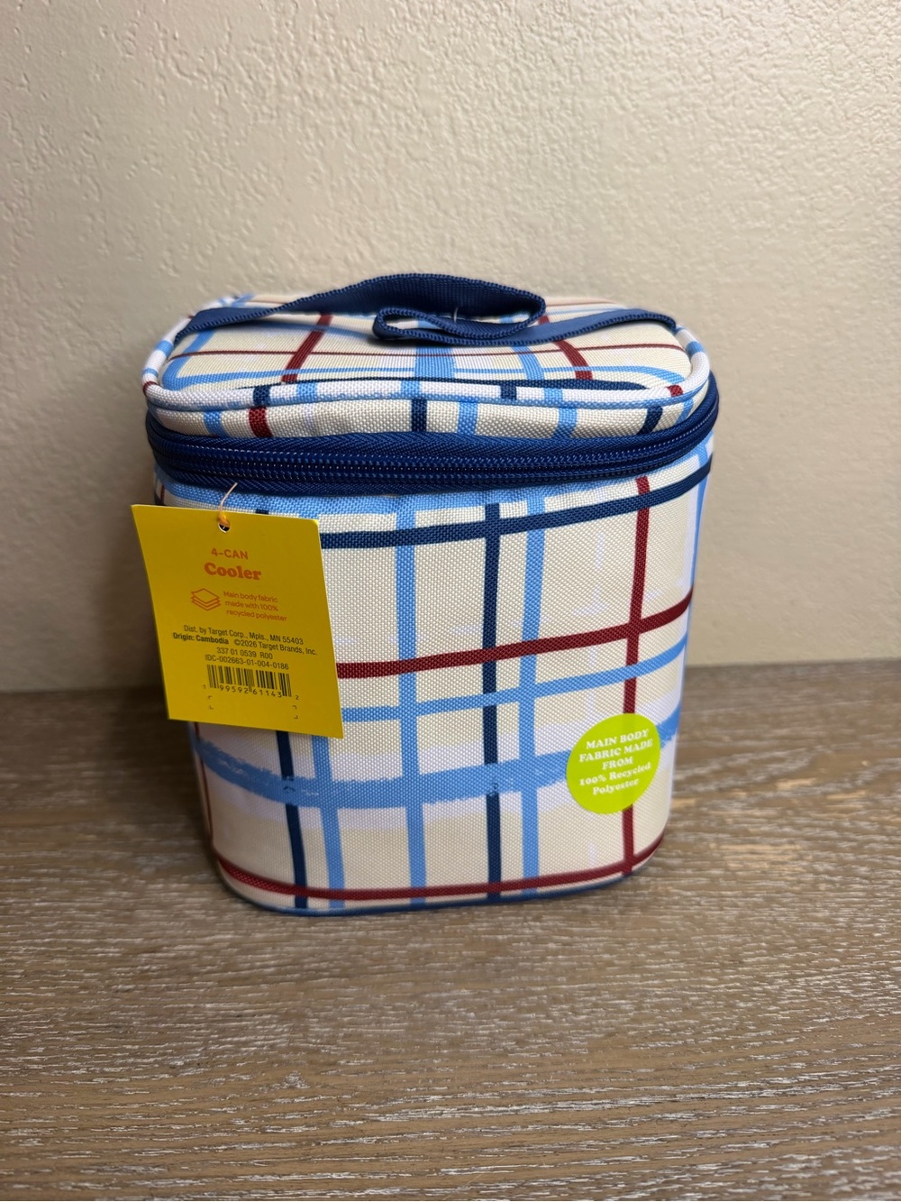 New 4 Cans/3.1qt Soft Sided Personal Cooler - Sun Squad